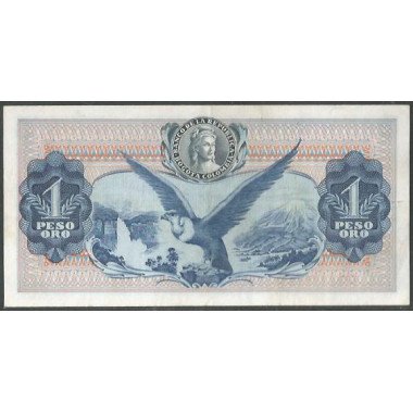 Colombia 1 Peso 7 Ago 1974 Reposicion BGW080