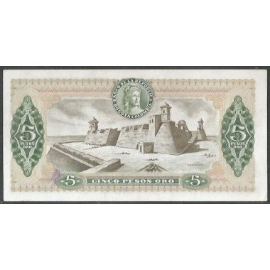 Colombia 5 Pesos 1 Ene 1980 Reposicion BGW157