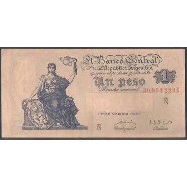 Argentina, 1 Peso L1947 Serie Ñ P257