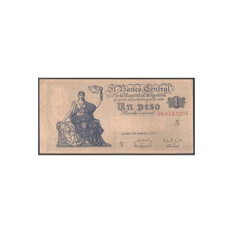 Argentina, 1 Peso L1947 Serie Ñ P257