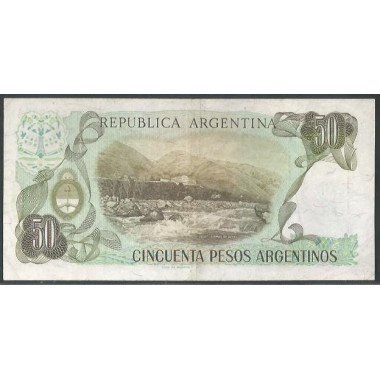 Argentina, 50 Pesos Argentinos ND1983-5 Serie A P314a