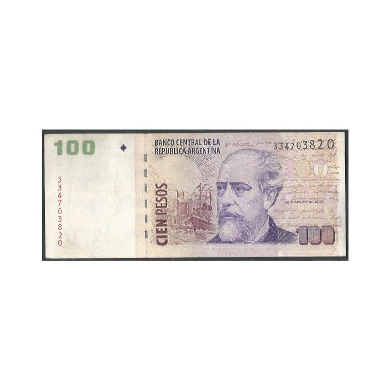 Argentina, 100 Pesos ND2003 Serie O P357a