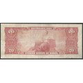 Brasil, 20 Cruzeiros ND1961 Firma 9 P168a
