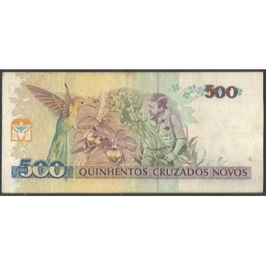 copy of Brasil, 500 Cruzeiros ND1990 P226b