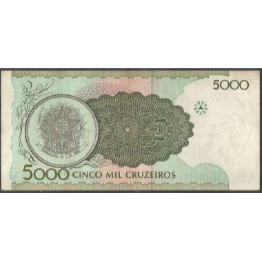 Brasil, 5.000 Cruzeiros ND1992 P227a
