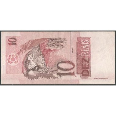 Brasil, 10 Reales ND1997- Firma 39 P245Ae