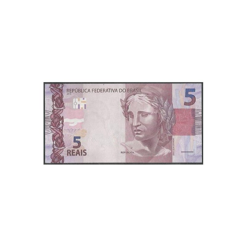 Brasil, 5 Reales 2010 E P253d