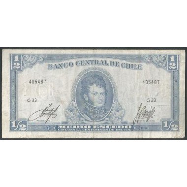 Chile, 1/2 Escudo ND1962-75...
