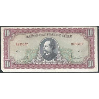 Chile, 10 Escudos ND1962-75...