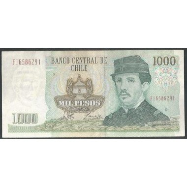 Chile, 1.000 Pesos 2002 P154f