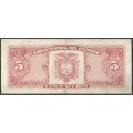 Ecuador, 5 Sucres 25 Jul 1979 HQ Firma 2 P113c