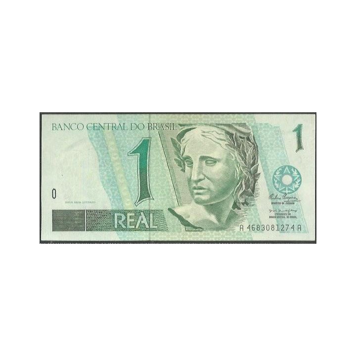 Brasil 1 Real ND1994-7 Firma 34 P243c