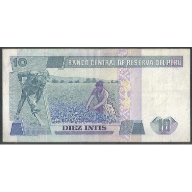 Peru, 10 Intis 17 Ene 1986 P128