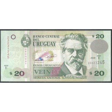 Uruguay, 20 Pesos 2008 E P86a