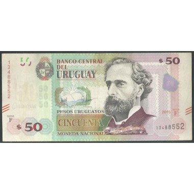 Uruguay, 50 Pesos 2015 F P94