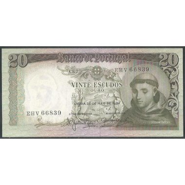 Portugal, 20 Escudos 26 May...