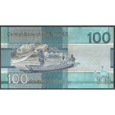 Gambia 100 Dalasis ND2023 P41c