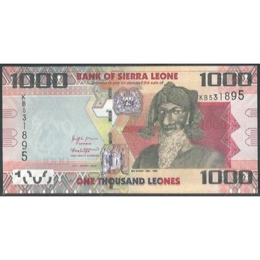 Sierra Leona, 1.000 Leones 27 Abr 2021 P30f