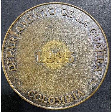 Medalla Asociacion Carbocol - Intercor, El cerrejon Zona Norte 1985