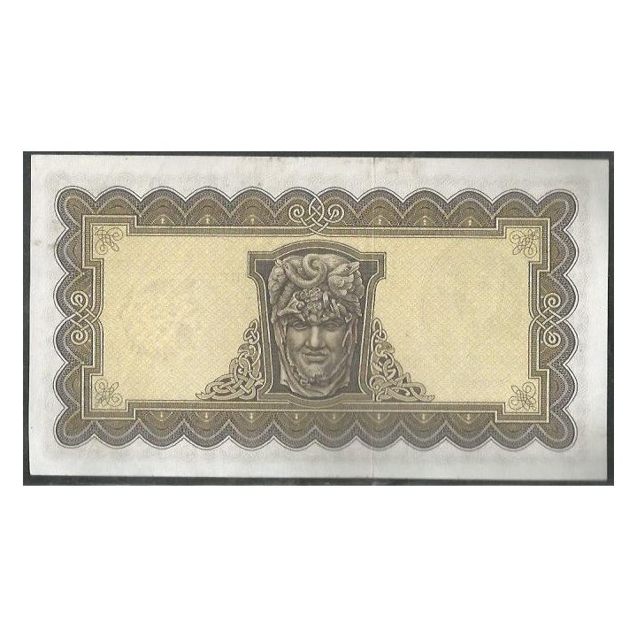 Irlanda 5 Pounds 5 Sep 1975 P65c reverso