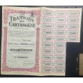 Belgica - Tramways de Carthagene 28 Nov 1898