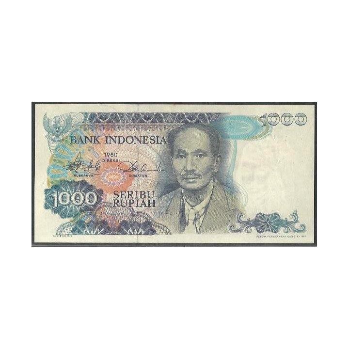 Indonesia 1.000 Rupias 1980 P119