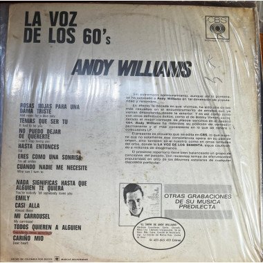 Andy Williams - La Voz de los 60's