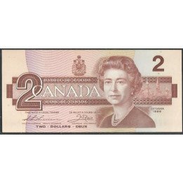 Canada 2 Dollars 1986 P94b