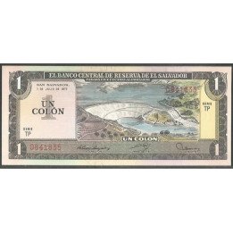 El Salvador 1 Colon 7 JUL 1977 P125a