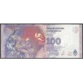 Argentina, 100 Pesos ND2016 Serie CA P358c