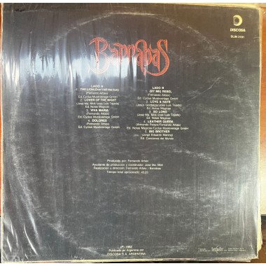 Barrabas - Bestial