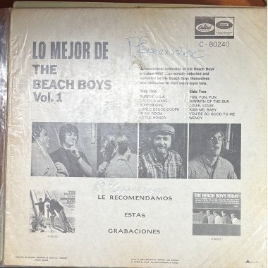 The  Beach Boys - Lo Mejor De Beach Boys Vol.1