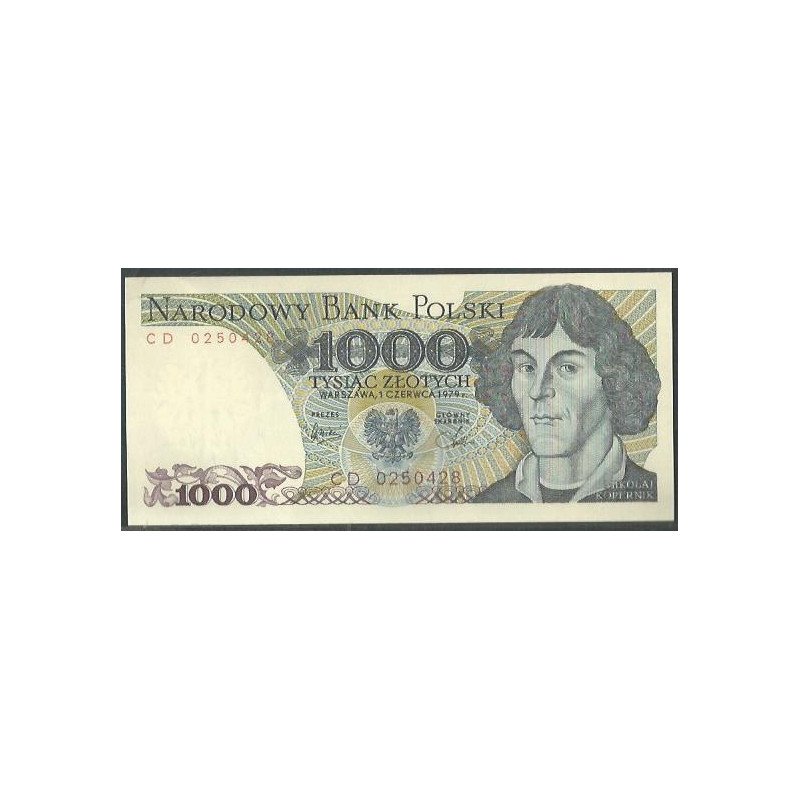 Polonia, 1.000 Zlotych 1 JUN 1979 P146b