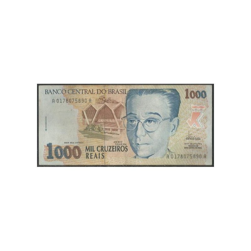 Brasil, 1.000 Cruzeiros Reais ND1993 P240a
