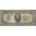 Estados Unidos, 20 Dollars 1934 B P431D