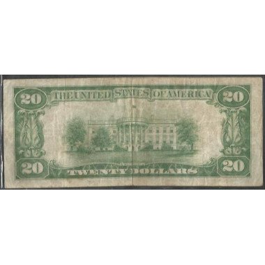 Estados Unidos, 20 Dollars 1934 B P431D