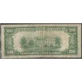 Estados Unidos, 20 Dollars 1934 B P431D