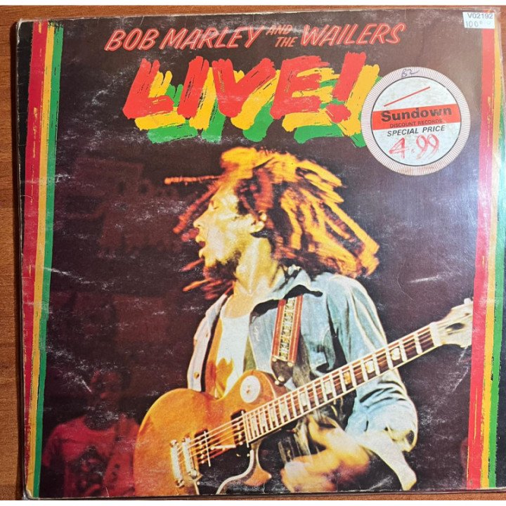 Bob Marley & The Wailers - LIVE! Island Records Inglaterra 1975