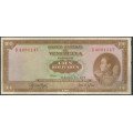 Venezuela, 100 Bolivares 24 Oct 1972 D 7 Dig P48i