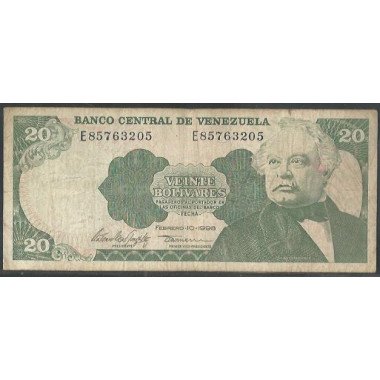 Venezuela, 20 Bolivares 10...