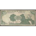 Venezuela, 20 Bolivares 10 Feb 1998 E 8 Dig P63f