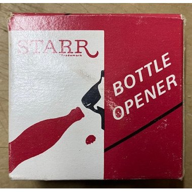 Destapador " Estacionario" Coca-Cola en caja Starr  8,5 cm