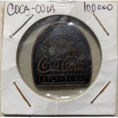 Ficha Coca-Cola Free Bottle Atlanta 1859