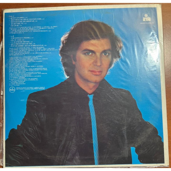 Camilo Sesto- Con Ganas 1982 - Colombia 1982 reverso