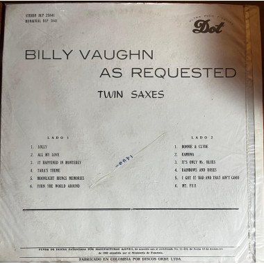 Billy Vaughn - As Requested