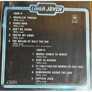 Billy Joel - Linea Joven
