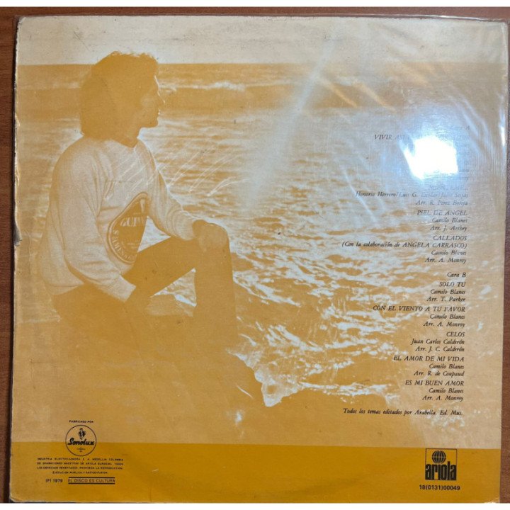 Camilo Sesto- Superexitos Vol.2 - Colombia 1979 reverso