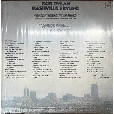 Bob Dylan - Nashvile Skyline