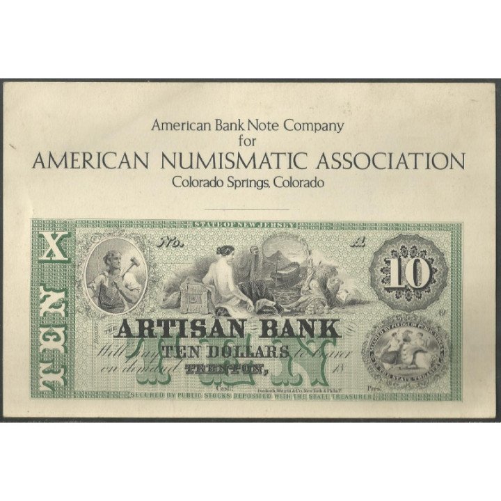 ANA - Artisan Bank 10 Dollars 18_ _ Fascimil New York show 1997