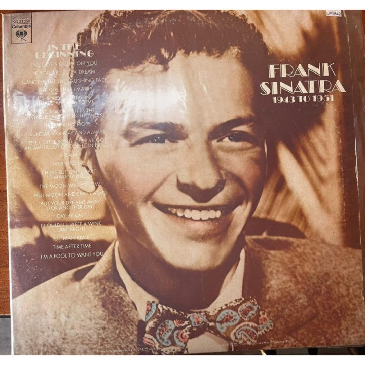Frank Sinatra - Frank Sinatra 1943 to 1951 (2 Vinilos) USA 1984